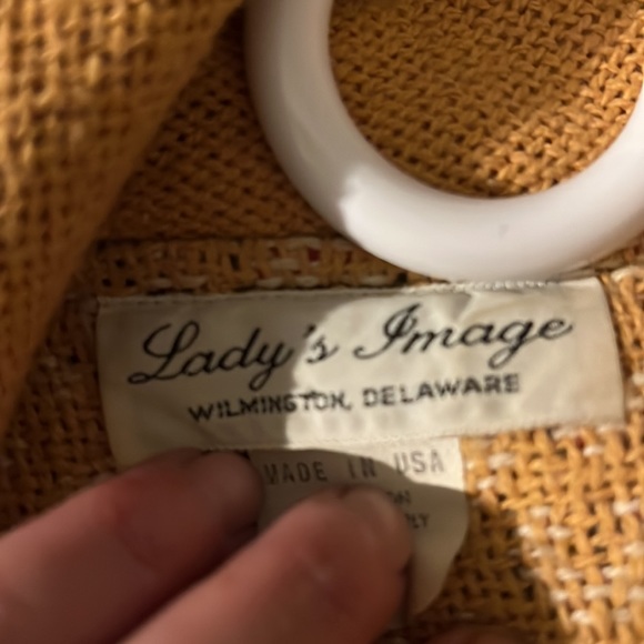 SALE!! ONE OF A KIND: Vintage Cat lover Sweater Coat - Picture 8 of 8